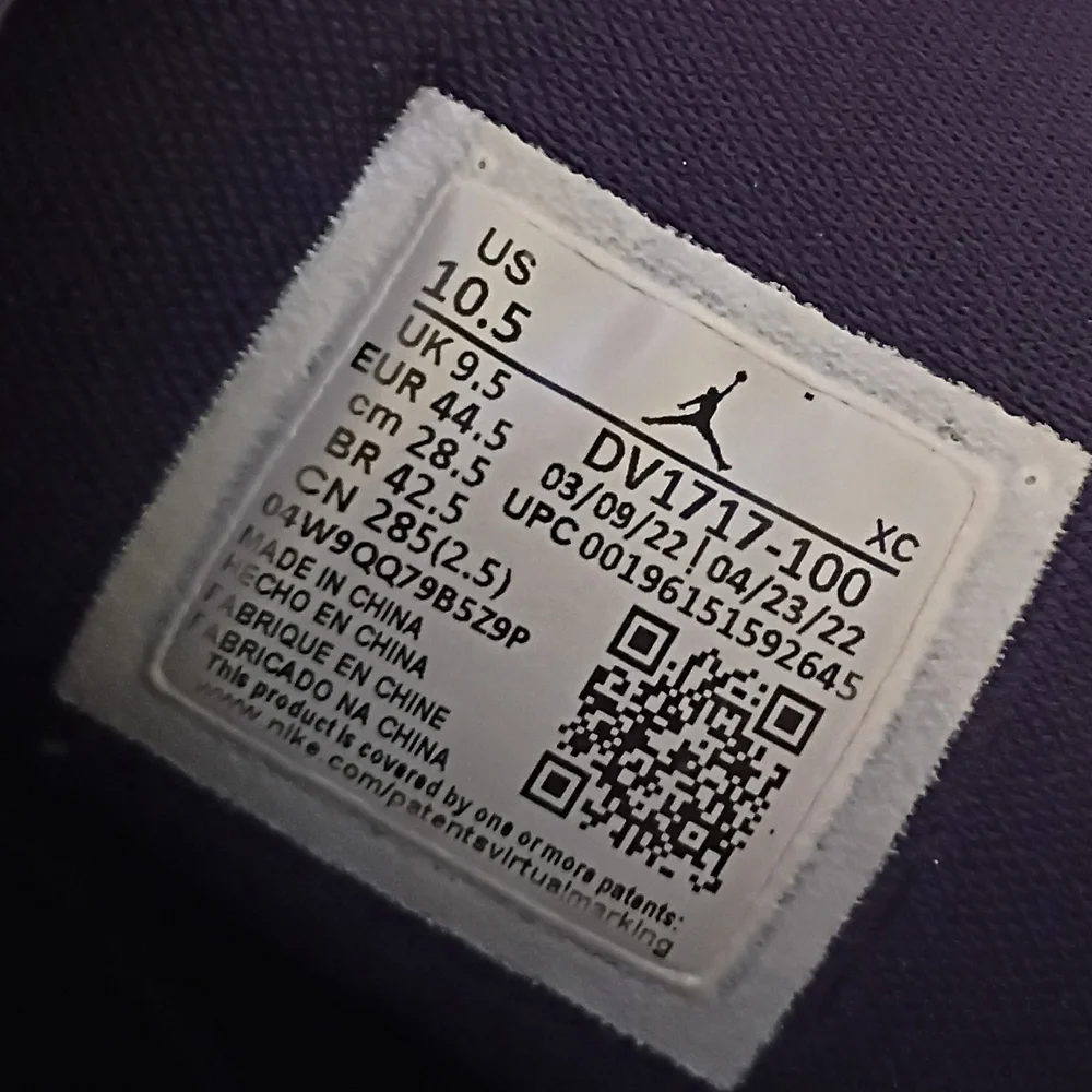 Air Jordan 1 Retro OG SP Utility Quai 54 | Mens 10.5 | No Box | Priced to Move - Picture 3 of 5